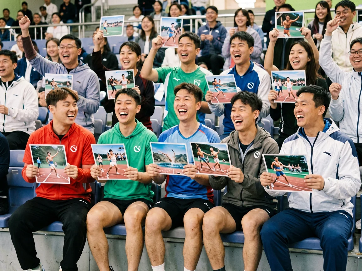 体育赛场准备,王者归来